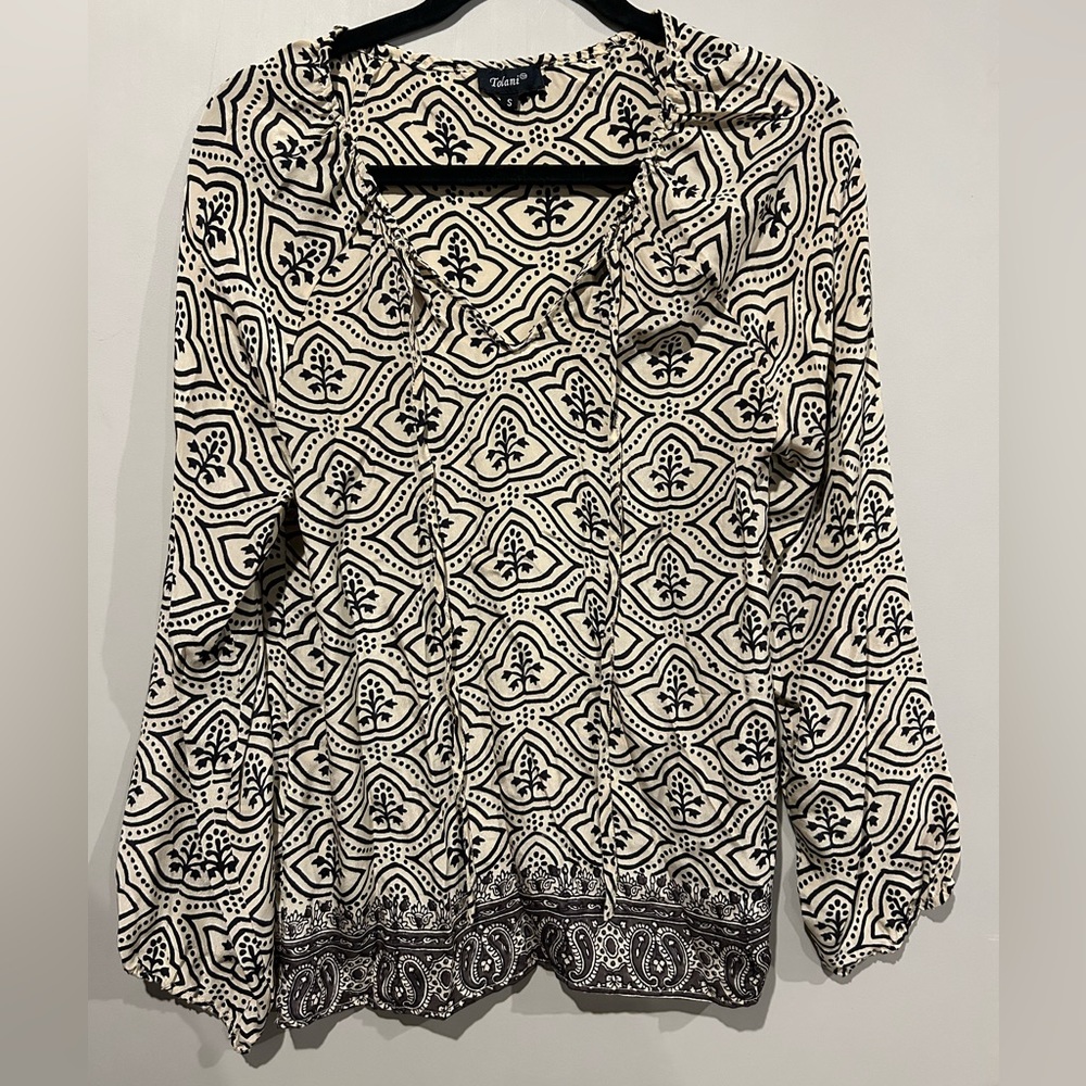 Tolani Silk Blouse